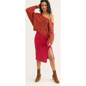 🌹NWT🌹Free People Golden Hour Half-Slip